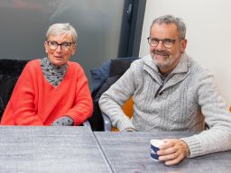 Philippe Lacroix et son épouse